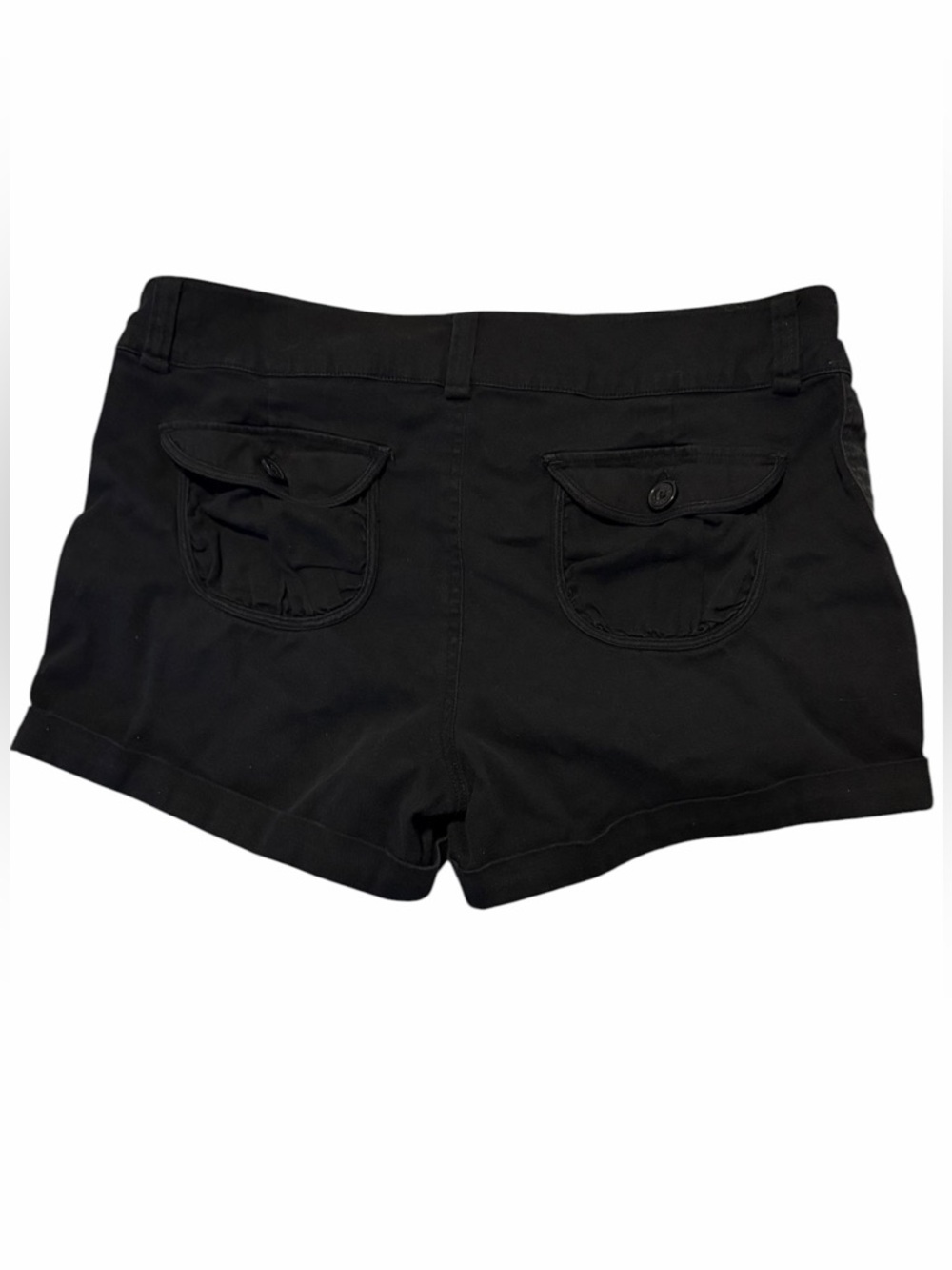 Black Women's Casual Pocket Shorts(005)